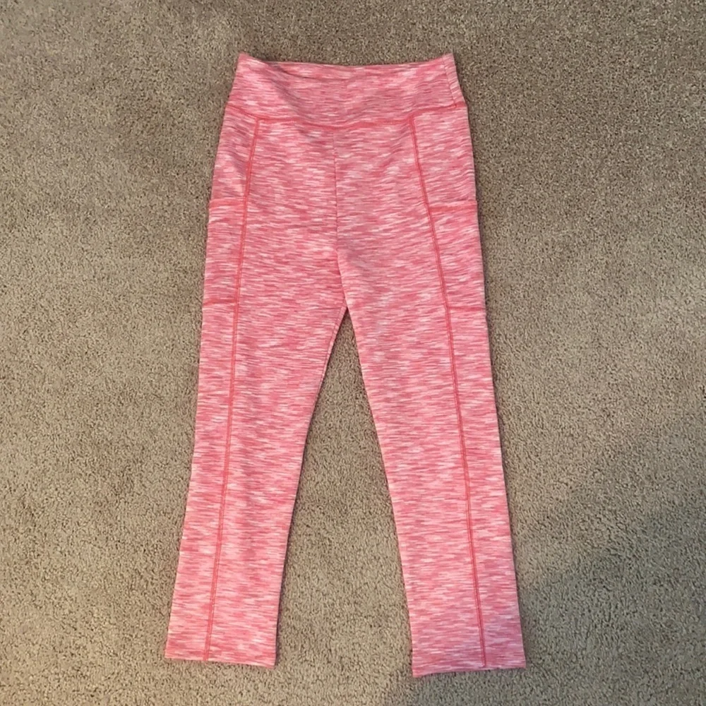 J Crew Factory Cropped space-dyed leggings with side pocket AZ162